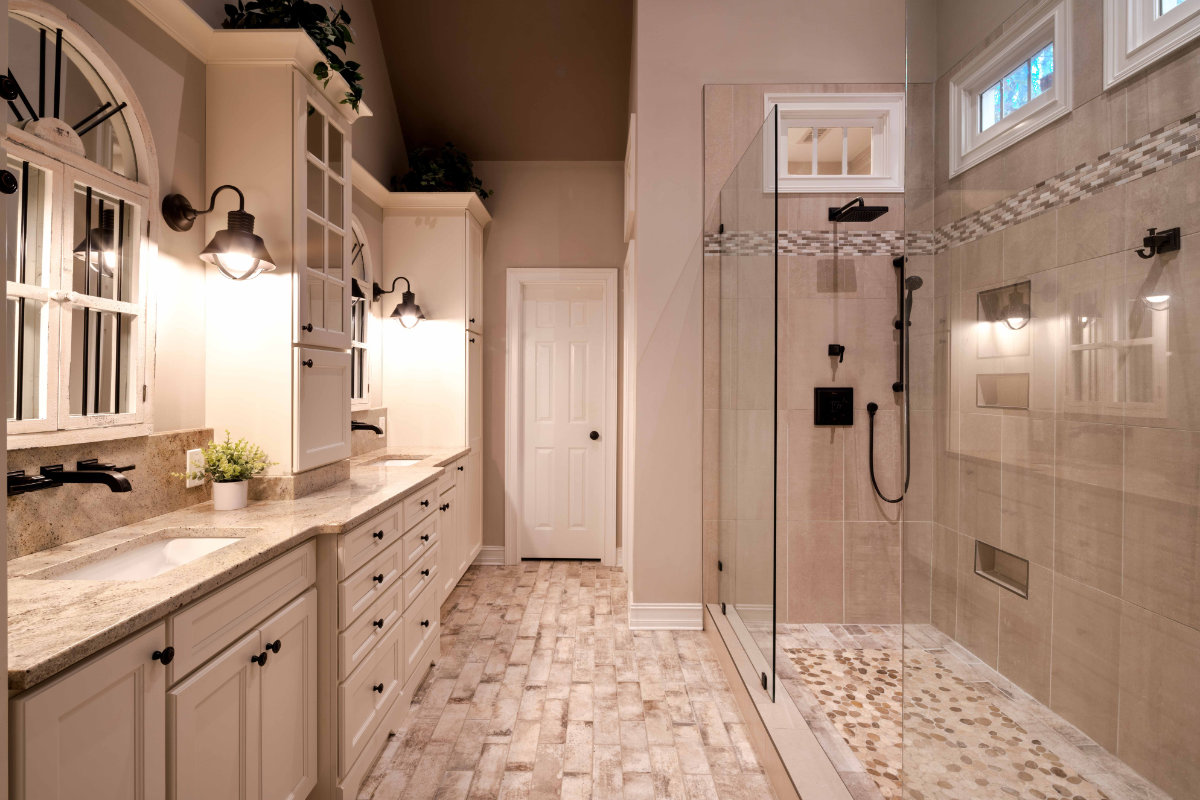 Marks Master Bathroom